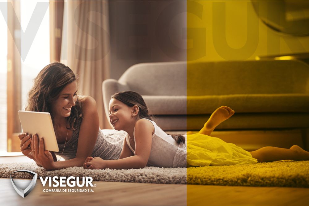 alarma de seguridad para proteger un piso