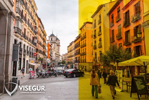 Videoalarma antirrobo en Madrid